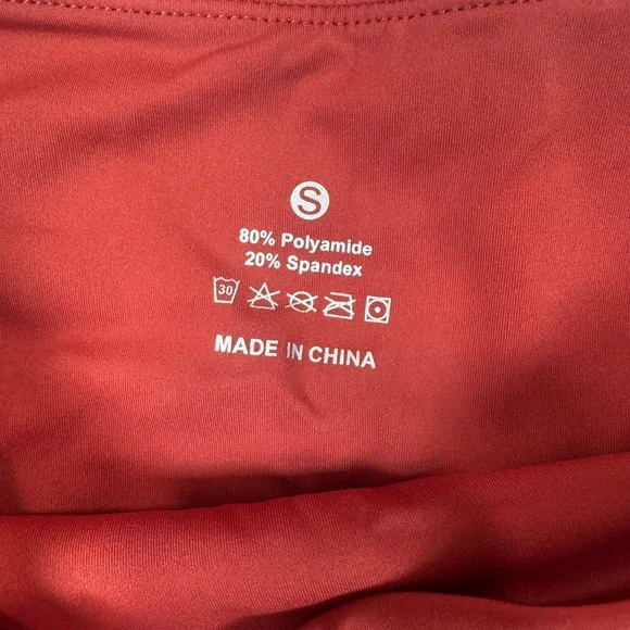 Women’s THE GYM PEOPLE brick High-Waisted Leggings - Picture 2 of 5